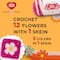 3 Pack Red Heart® All In One Flower Power™ Yarn